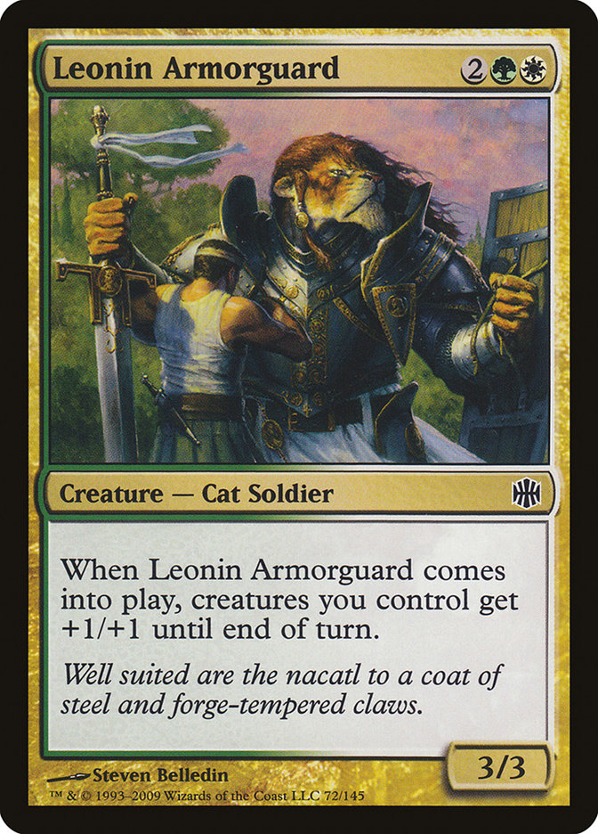 Leonin Armorguard [Alara Reborn] | Good Games Modbury