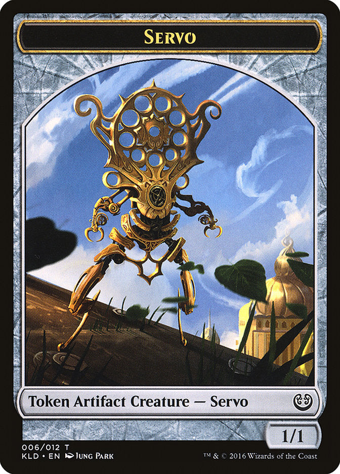 Servo Token (006/012) [Kaladesh Tokens] | Good Games Modbury