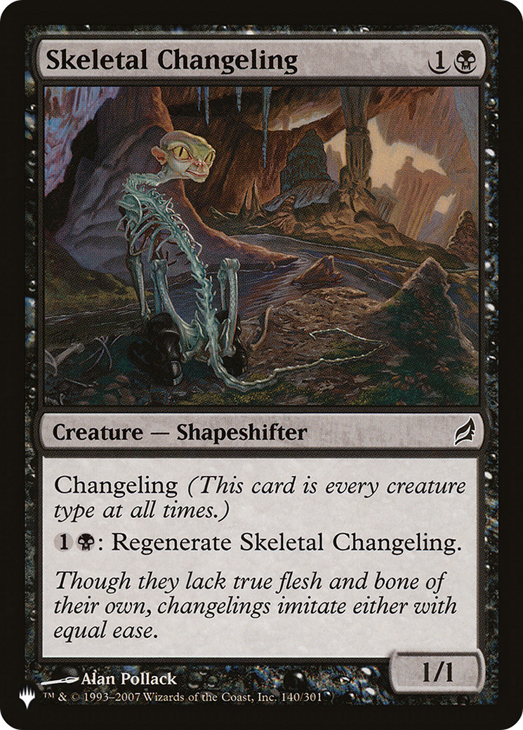Skeletal Changeling [The List Reprints] | Good Games Modbury