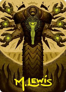 Inquisition of Kozilek Art Card Gold Stamped Signature 71 (Art Series: Strixhaven)  | Good Games Modbury