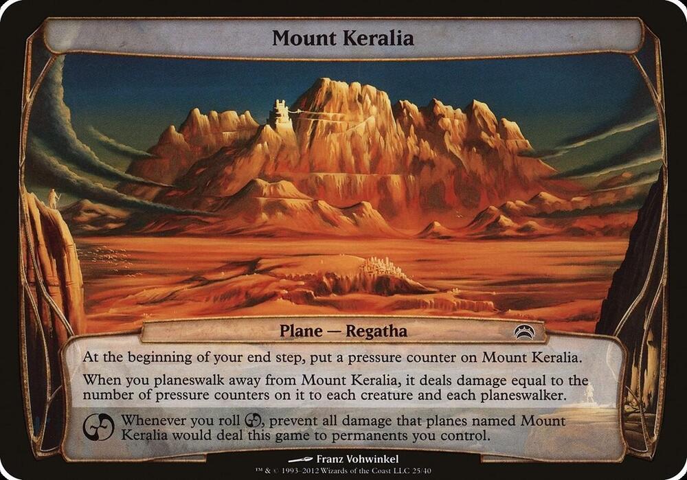 Mount Keralia Planechase 2012 25/40 (Oversize Cards)  | Good Games Modbury