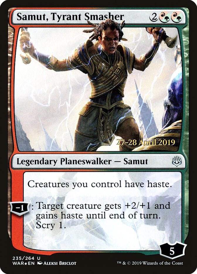 Samut Tyrant Smasher 235s/176 (Prerelease Cards)  - Foil | Good Games Modbury