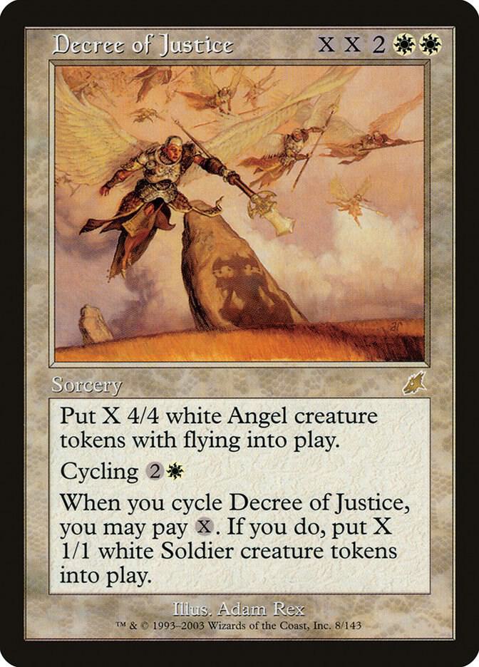 Decree of Justice 8 (Scourge)  - Foil | Good Games Modbury