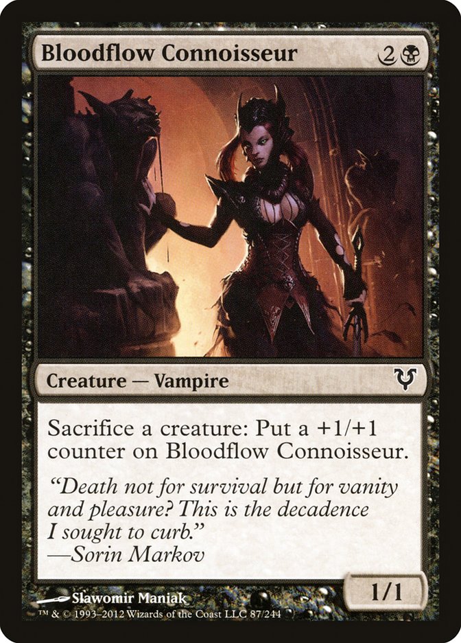 Bloodflow Connoisseur [Avacyn Restored] | Good Games Modbury