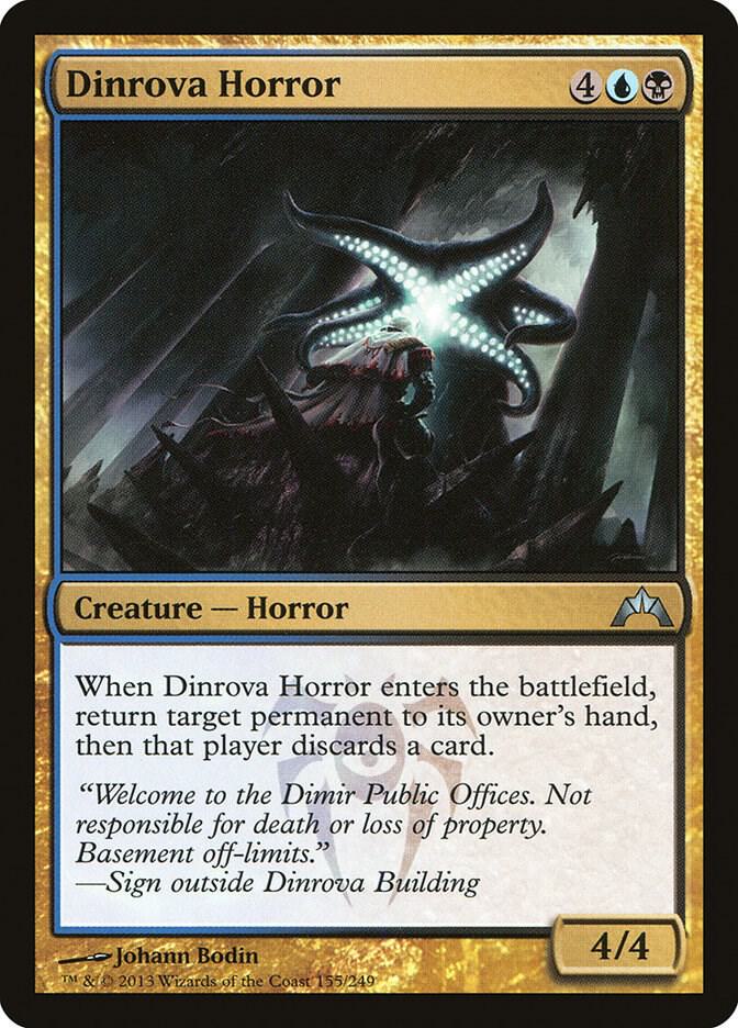 Dinrova Horror 155/249 (Gatecrash)  - Foil | Good Games Modbury