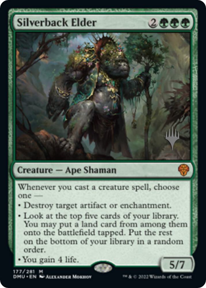 Silverback Elder 177p/161 (Promo Pack: Dominaria United)  - Foil | Good Games Modbury