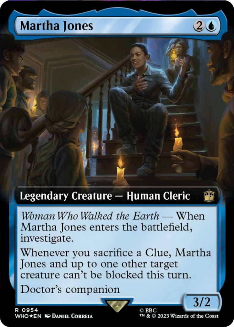 Martha Jones (Extended Art) (Surge Foil) [Doctor Who] | Good Games Modbury