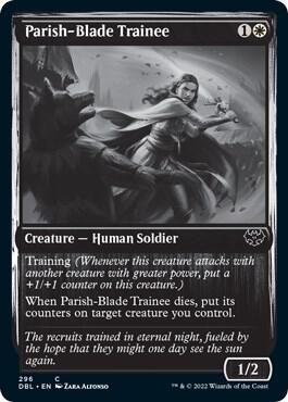 Parish Blade Trainee 296/534 (Innistrad: Double Feature)  | Good Games Modbury