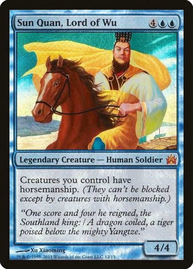 Sun Quan, Lord of Wu 12/15 (From the Vault: Legends)  - Foil | Good Games Modbury