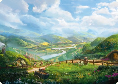 Plains Art Card [The Lord of the Rings: Tales of Middle-earth Art Series] | Good Games Modbury