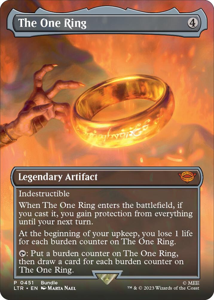The One Ring Borderless LTR Bundle 451 (Unique and Miscellaneous Promos)  | Good Games Modbury