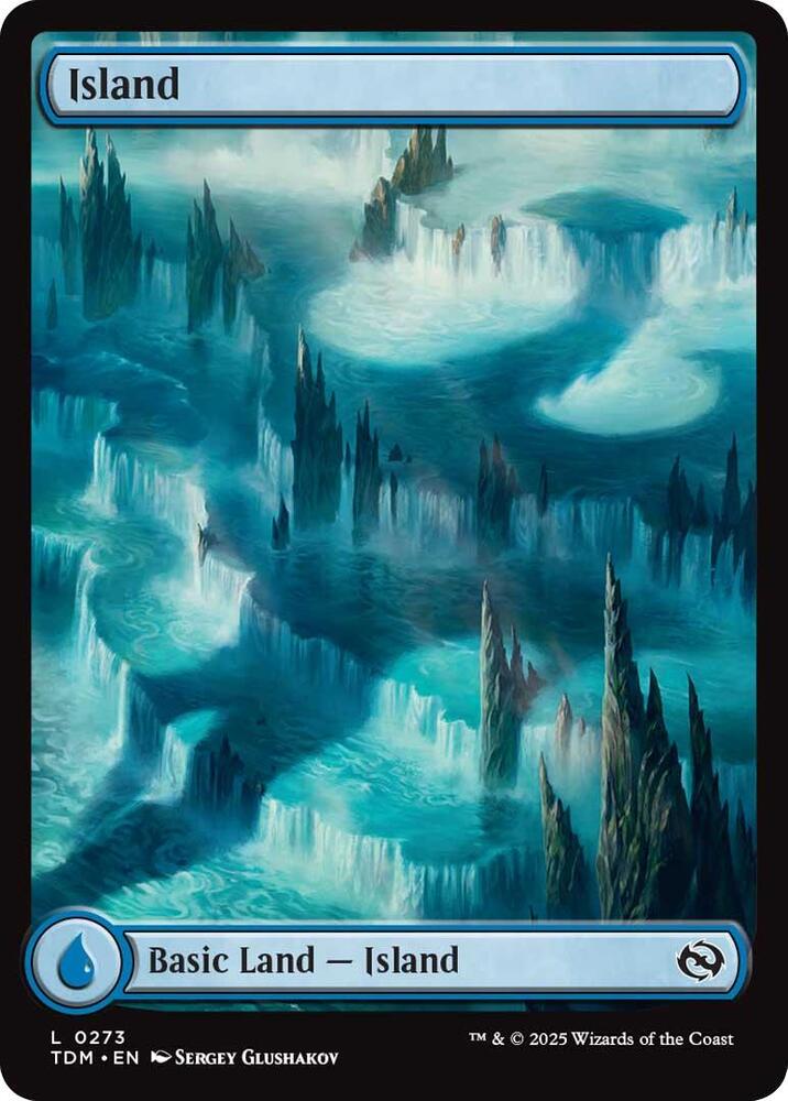 Island 273/291 (Tarkir: Dragonstorm)  - Foil | Good Games Modbury
