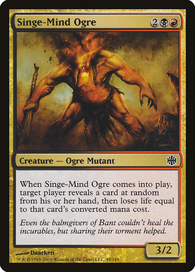 Singe-Mind Ogre 45/145 (Alara Reborn)  | Good Games Modbury