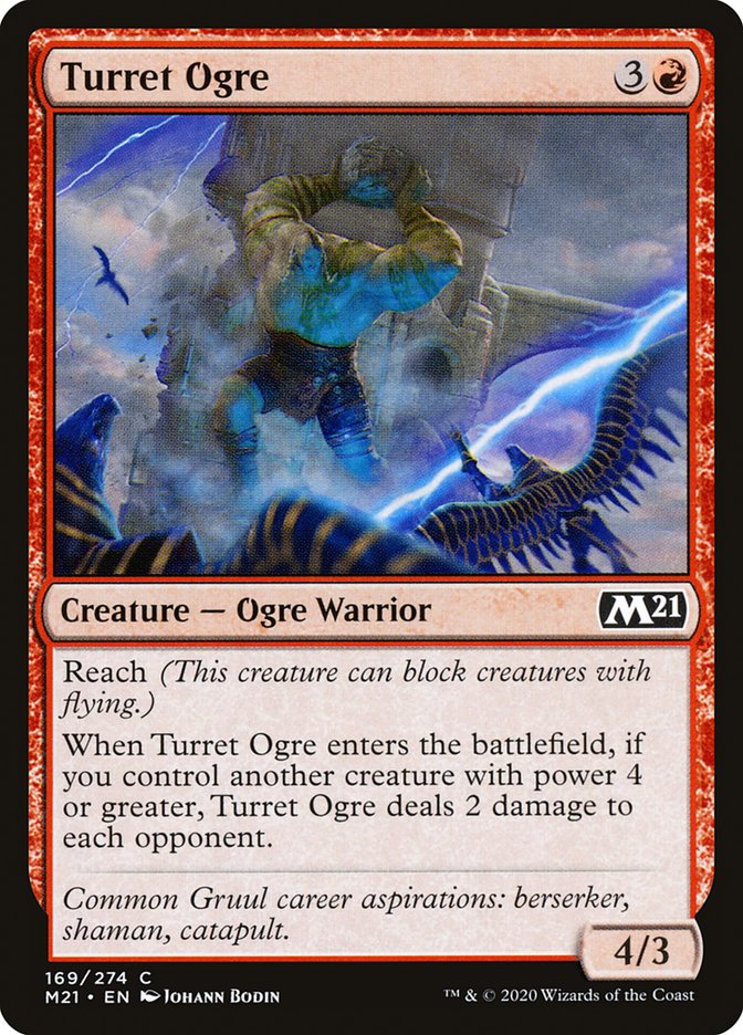 Turret Ogre [Core Set 2021] | Good Games Modbury