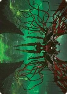 Archfiend of the Dross Art Card 18 (Art Series: Phyrexia: All Will Be One)  | Good Games Modbury