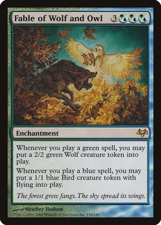 Fable of Wolf and Owl 150/180 (Eventide)  | Good Games Modbury