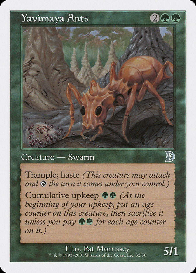 Yavimaya Ants [Deckmasters] | Good Games Modbury