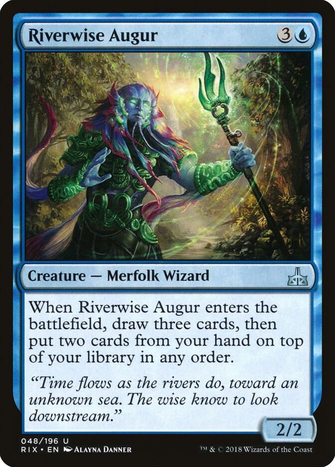 Riverwise Augur 48/196 (Rivals of Ixalan)  | Good Games Modbury