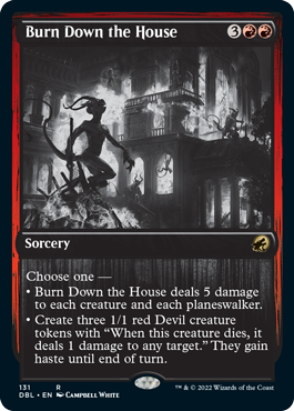 Burn Down the House [Innistrad: Double Feature] | Good Games Modbury