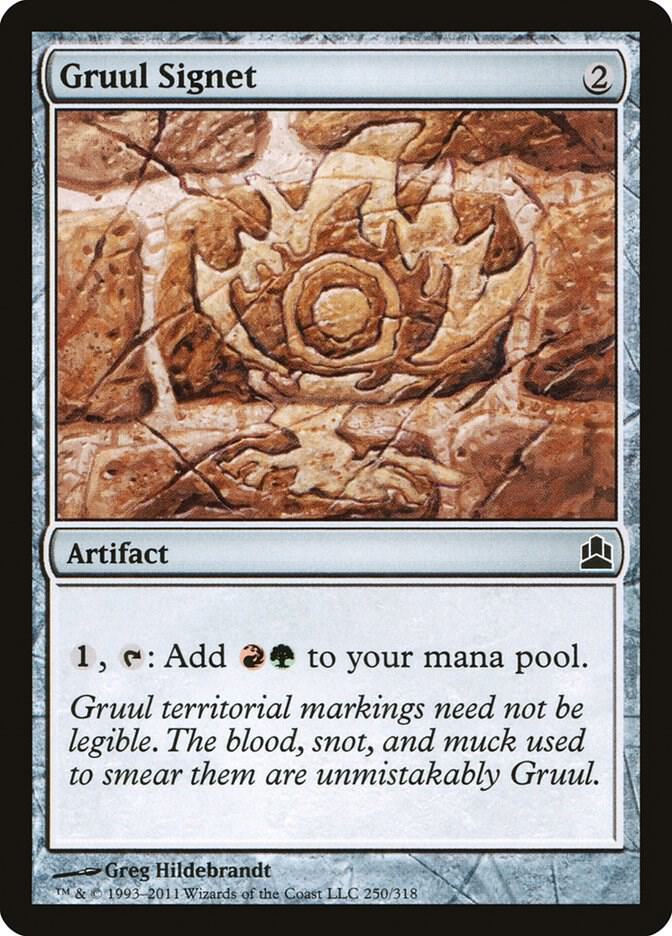 Gruul Signet 250/318 (Commander)  | Good Games Modbury