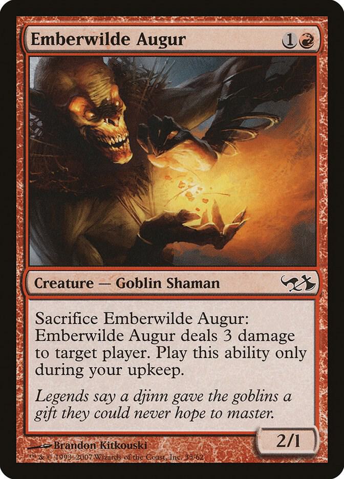 Emberwilde Augur 35/62 (Duel Decks: Elves vs. Goblins)  | Good Games Modbury