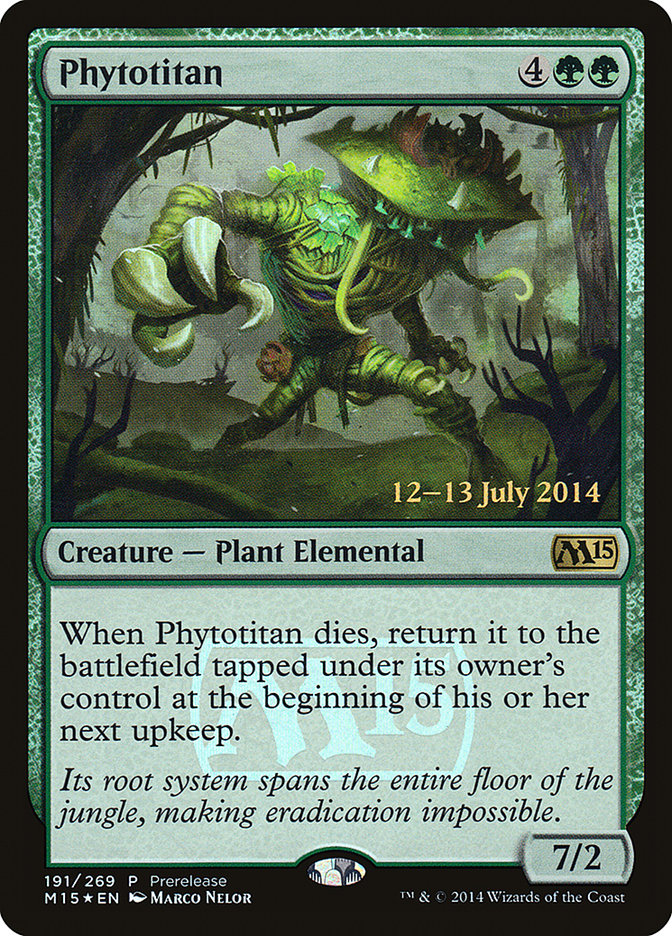 Phytotitan [Magic 2015 Prerelease Promos] | Good Games Modbury