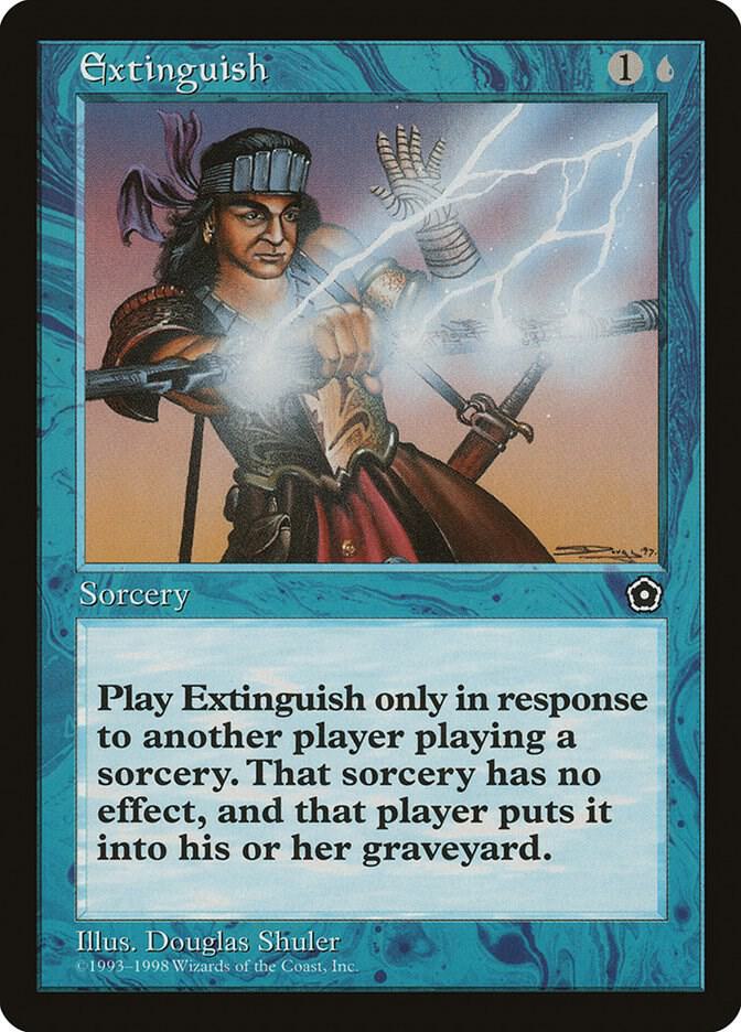 Extinguish 38/165 (Portal Second Age)  | Good Games Modbury