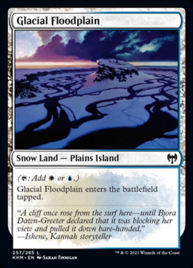 Glacial Floodplain [Kaldheim] | Good Games Modbury