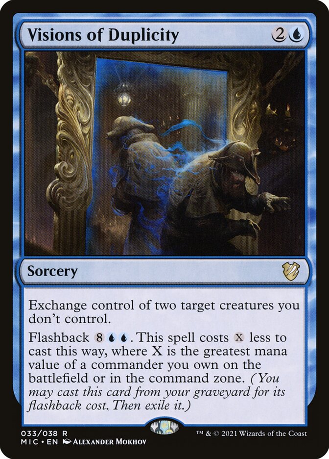 Visions of Duplicity 33/38 (Commander: Innistrad: Midnight Hunt)  | Good Games Modbury