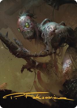 Mold Folk Art Card Gold Stamped Signature 23 (Art Series: Commander Legends: Battle for Baldur's Gate)  | Good Games Modbury