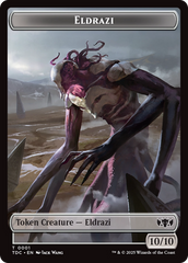 Eldrazi // Citizen Double-Sided Token [Tarkir: Dragonstorm Commander Tokens] | Good Games Modbury