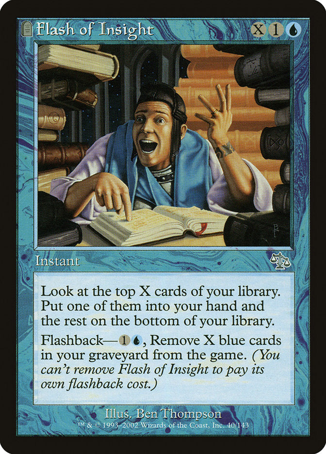 Flash of Insight 40/143 (Judgment)  - Foil | Good Games Modbury