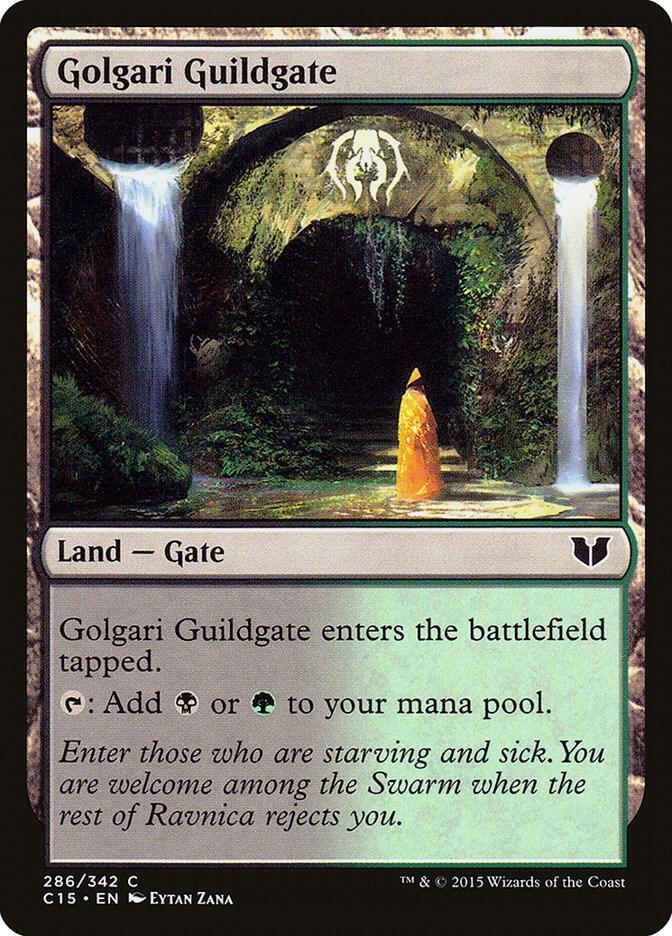 Golgari Guildgate 286/342 (Commander 2015)  | Good Games Modbury