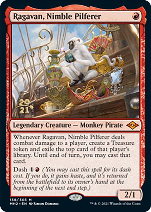 Ragavan Nimble Pilferer 138s/86 (Prerelease Cards)  - Foil | Good Games Modbury