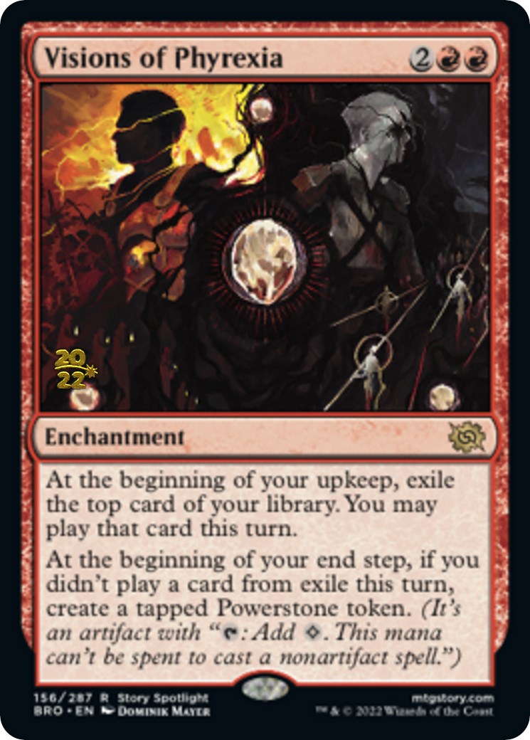 Visions of Phyrexia [The Brothers' War: Prerelease Promos] | Good Games Modbury