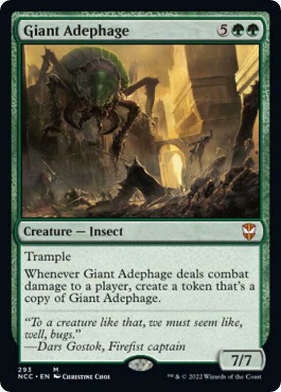Giant Adephage 293 (Commander: Streets of New Capenna)  | Good Games Modbury