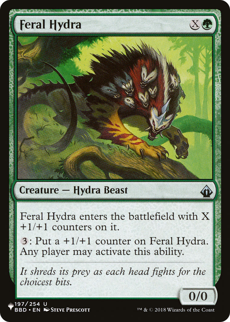 Feral Hydra [The List Reprints] | Good Games Modbury