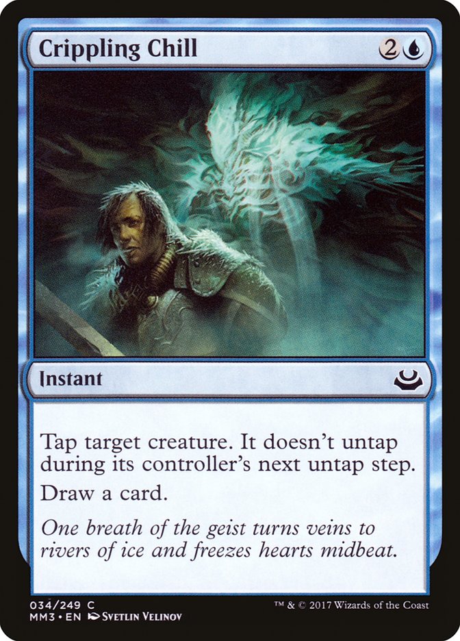 Crippling Chill 34/249 (Modern Masters 2017)  - Foil | Good Games Modbury