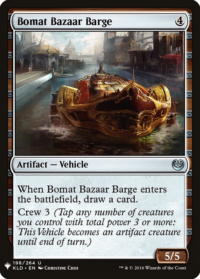 Bomat Bazaar Barge [Mystery Booster] | Good Games Modbury