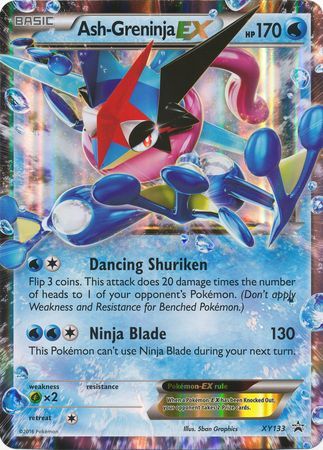 Ash-Greninja EX (XY133) (Jumbo Card) [XY: Black Star Promos] | Good Games Modbury