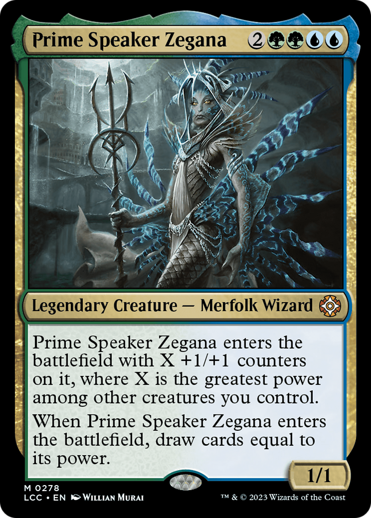 Prime Speaker Zegana [The Lost Caverns of Ixalan Commander] | Good Games Modbury