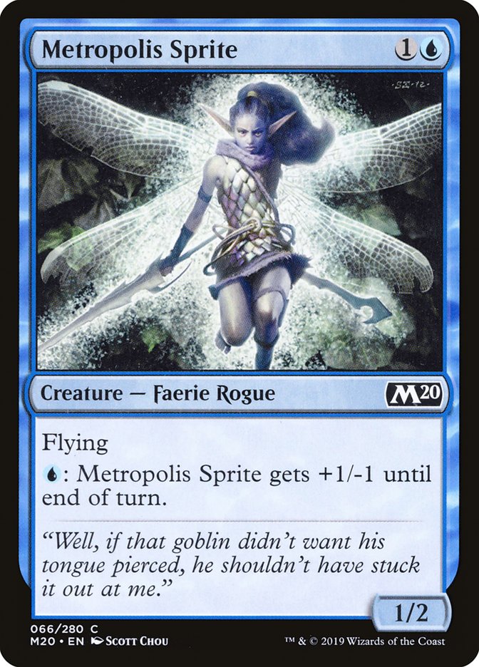 Metropolis Sprite [Core Set 2020] | Good Games Modbury