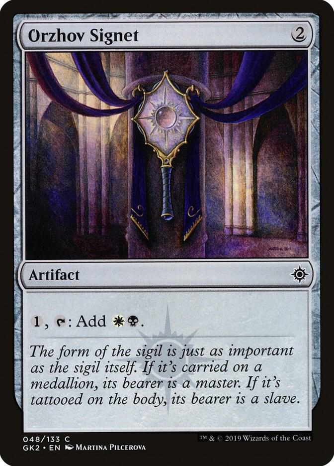 Orzhov Signet 48/133 (Ravnica Allegiance: Guild Kits)  | Good Games Modbury