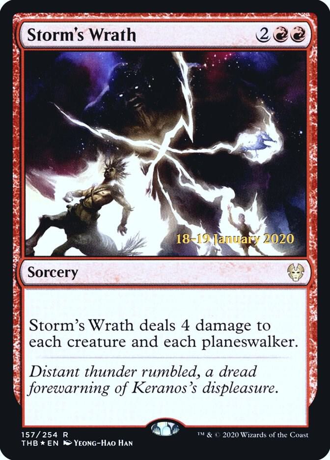 Storms Wrath 157s/137 (Prerelease Cards)  - Foil | Good Games Modbury