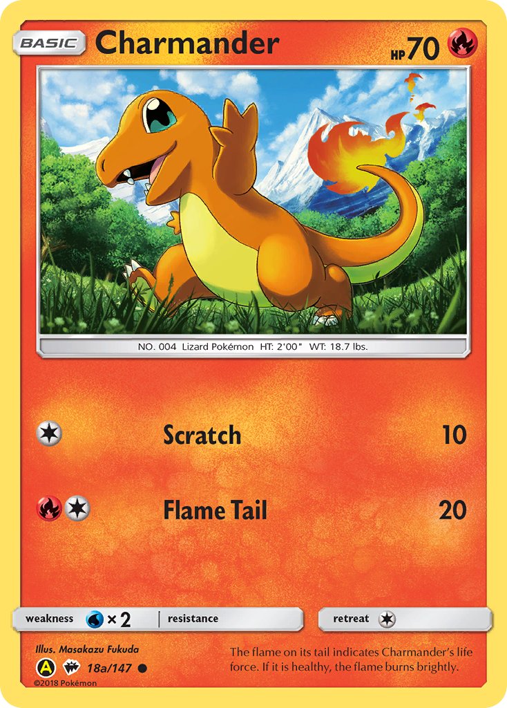 Charmander (18a/147) [Alternate Art Promos] | Good Games Modbury