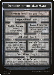 Dungeon of the Mad Mage // Tomb of Annihilation Double-Sided Token [Dungeons & Dragons: Adventures in the Forgotten Realms Tokens] | Good Games Modbury