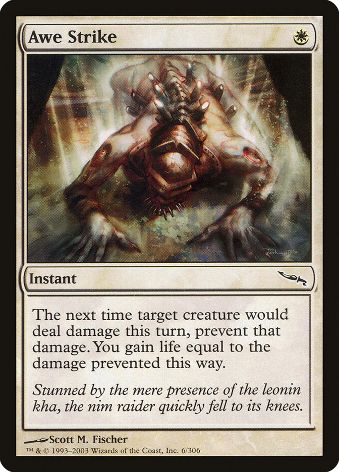 Awe Strike [Mirrodin] | Good Games Modbury