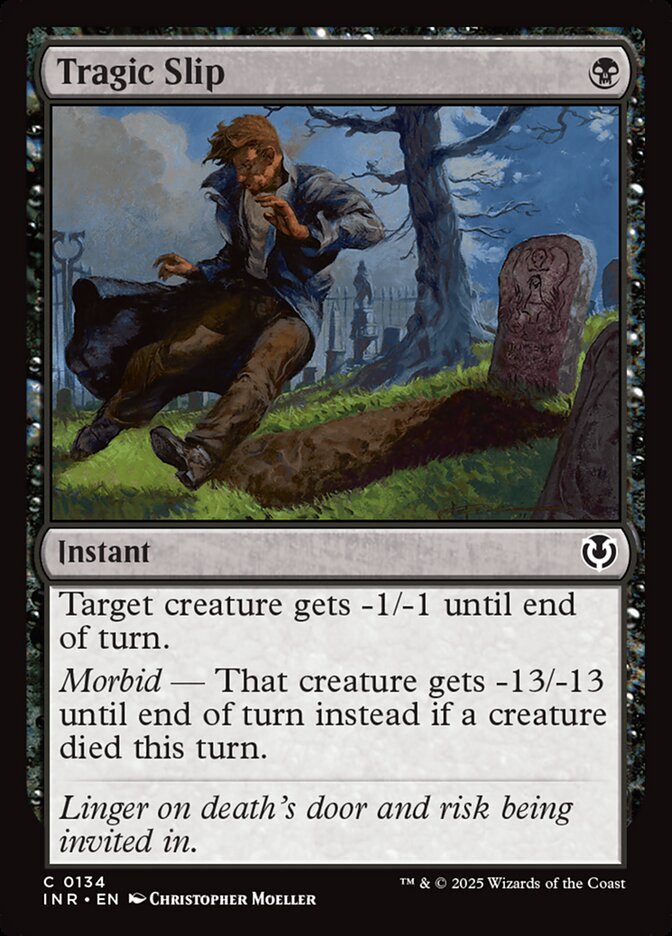 Tragic Slip 134 (Innistrad Remastered)  - Foil | Good Games Modbury