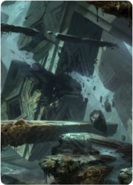 Swamp Art Card 15 81 15 (Art Series: Zendikar Rising)  | Good Games Modbury