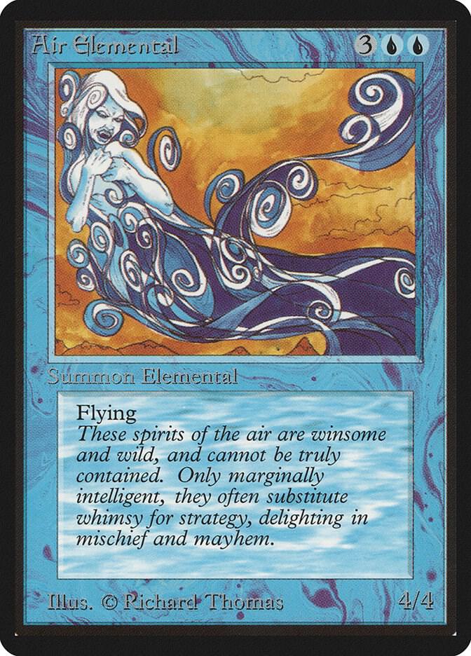 Air Elemental 47/302 (Beta Edition)  | Good Games Modbury